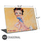 Betty Boop With Puppy Orange Background Universal Laptop 16.6in (13.4 x 9.7in) Skin